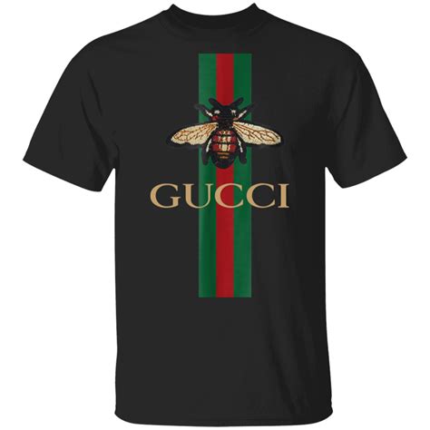 gucci bee shirt red|authentic gucci t shirt men.